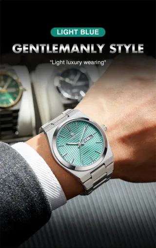 Reloj paazomu Hombre Esfera Verde