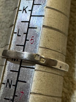 Anel Prata Marcassites Contraste