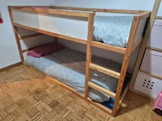Cama KURA IKEA reversible
