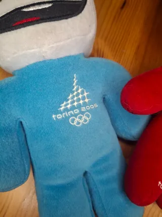 Mascotte Olimpiadi Torino 2006 Neve e Gliz