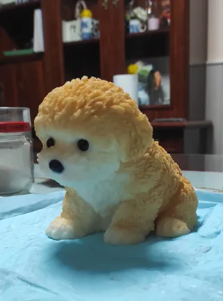 Cachorro de silicona para jugar cada unidad.