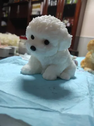 Cachorro de silicona para jugar cada unidad.