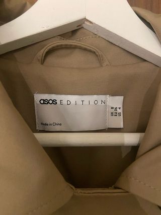 Gabardina Beige/Marrón