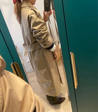 Gabardina Beige/Marrón