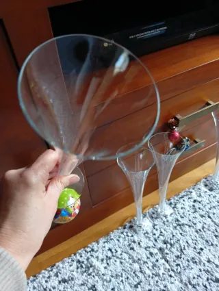 Copas de Champán de Cristal - a estrenar
