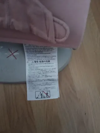 Hamaca Bebé BabyBjörn Rosa Palo