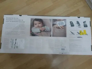 Hamaca Bebé BabyBjörn Rosa Palo