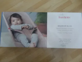 Hamaca Bebé BabyBjörn Rosa Palo