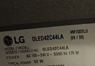 Tv LG C4 oled 42 pulgadas