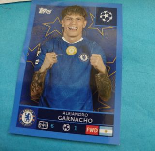 Cromo Topps Champions Garnacho 163