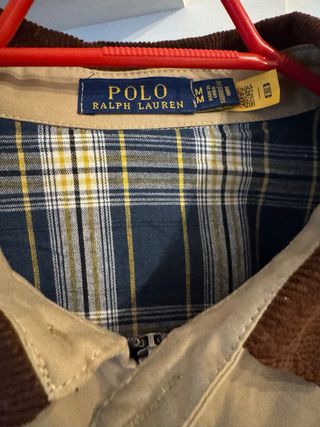Chaqueta Harrington Polo Ralph Lauren Beige M