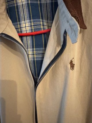 Chaqueta Harrington Polo Ralph Lauren Beige M