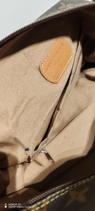 Bolso Louis Vuitton Speedy Marrón Beige.