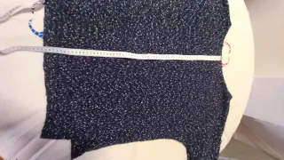 Jersey oversize azul