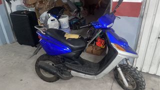 Moto BWS Azul