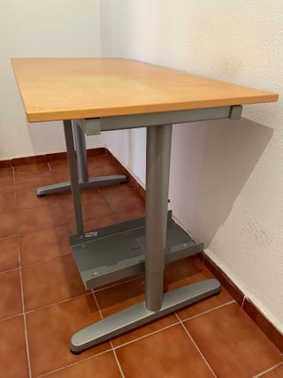 Mesa escritorio regulable Ikea Galant 60x120 cm