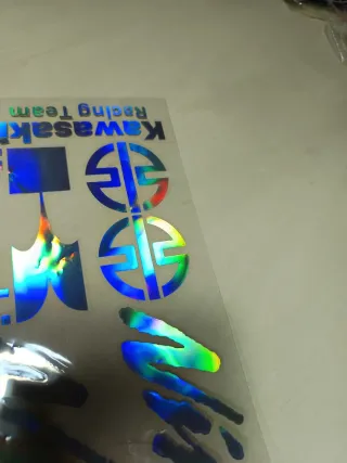 Pegatinas Holográficas Kawasaki Ninja