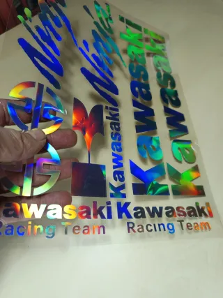 Pegatinas Holográficas Kawasaki Ninja