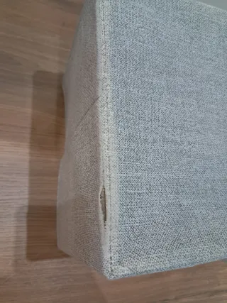 Mueble cajonera tela y metal