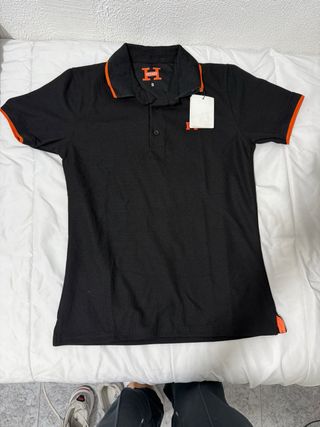 Polo Hermes Negro Talla S y XL