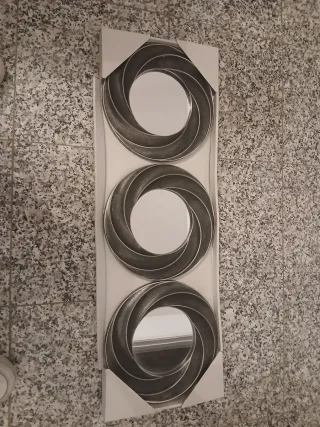 3 Espejos Decorativos Redondos