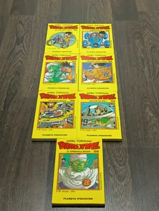 Dragón ball tomos amarillos del 14 al 20 manga