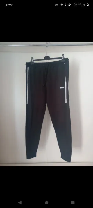 Pantaloni tuta uomo Puma Neri Taglia L