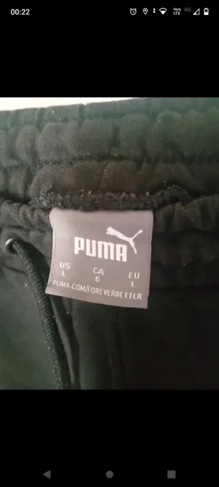 Pantaloni tuta uomo Puma Neri Taglia L