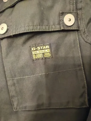 Cazadora G-Star Raw Negra Talla L