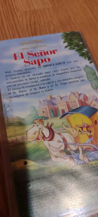 VHS El Señor Sapo Disney Mini Clásicos