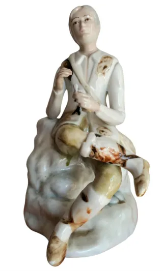 Figuras de porcelana, regalo Navidad