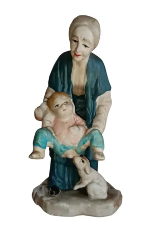 Figuras de porcelana, regalo Navidad