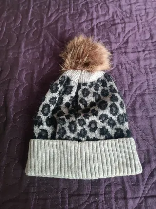 Gorro estampado animal print