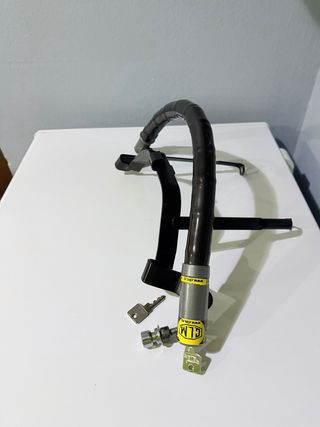 Candado moto con soporte y llaves