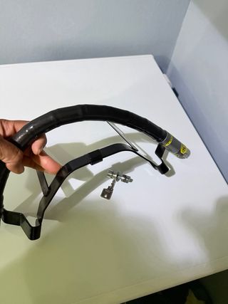 Candado moto con soporte y llaves