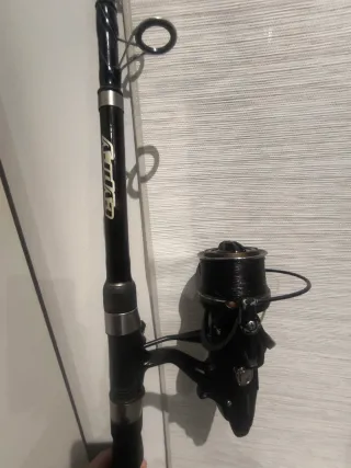 Caña Carpfishing CypryTele 3,90m3,5lb+CarreteVirux