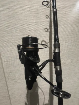 Caña Carpfishing CypryTele 3,90m3,5lb+CarreteVirux