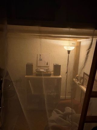 Cortinas translúcidas 140x160 cm gris