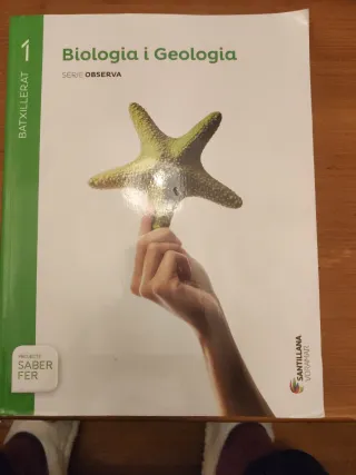 Biologia I Geologia, 1 Batxillerat