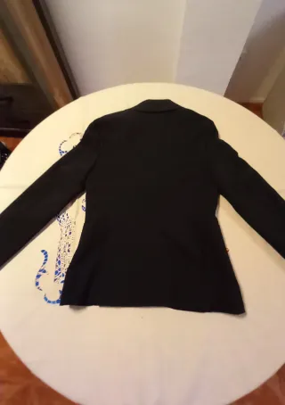 Blazer chaqueta MANGO entallada negra Talla 40