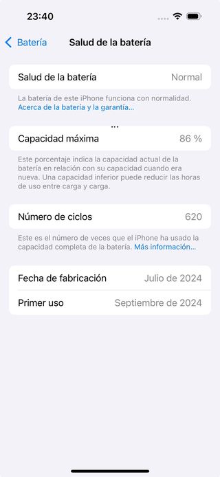 iPhone 15 Negro 128GB