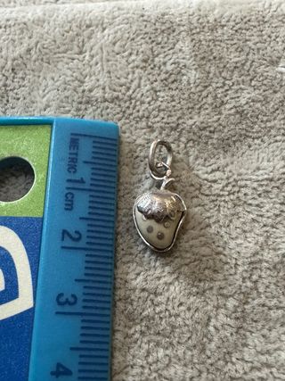 Pendente Prata Morango