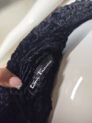 Chaqueta negra corta