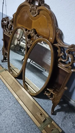 Dormitorio Vintage Madera y Mármol