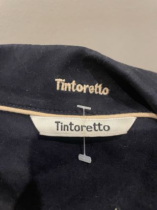 Chaqueta tejana Tintoretto negra