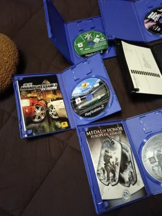 PS2 Juegos: GTA San Andreas, Vice City, Midnight C