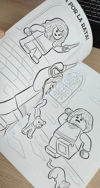 Harry Potter Lego: Juega y colorea