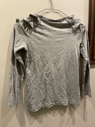 Camiseta gris niña Geox