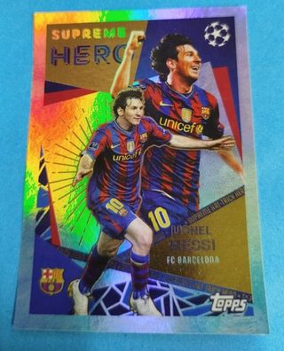Cromo Supreme Hero Topps Lionel Messi 30