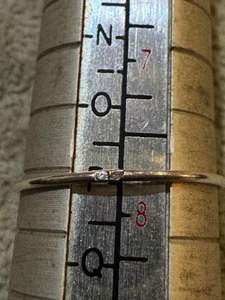 Anel Prata com Contraste